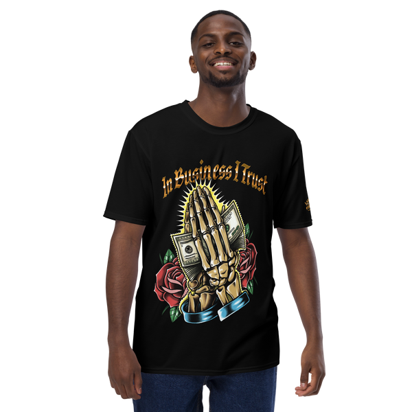 BBM In Business I Trust T-Shirt Black - Motivational Apparel