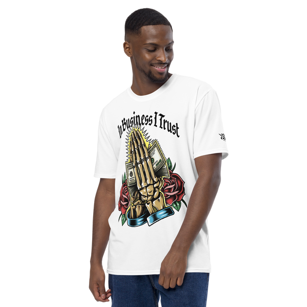 BBM In Business I Trust T-Shirt White- Motivational Apparel