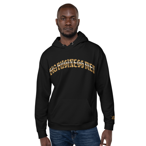 BBM Big Business Men Skull Hoodie Black - Motivational Apparel