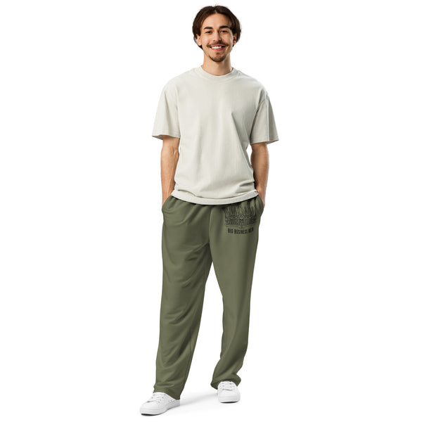 BBM Bone Crown Big Business Men Leg Joggers Cypress Green - Motivational Apparel