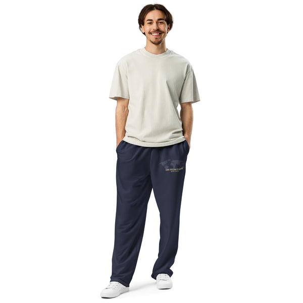 BBM Worldwide Wide-Leg Joggers Navy - Motivational Apparel