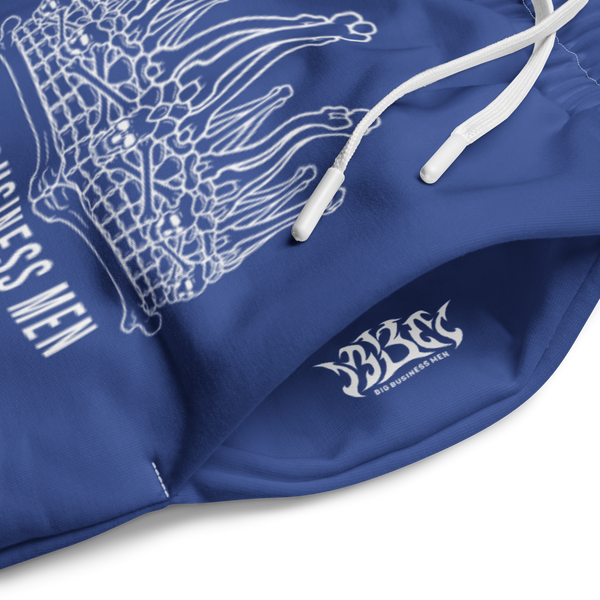 BBM Bone Crown Big Business Men Joggers Blue - Motivational Apparel