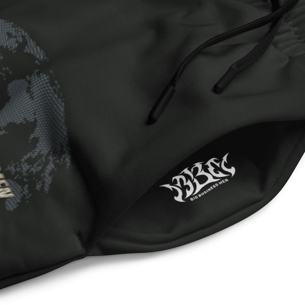 BBM Worldwide Wide-Leg Joggers Vintage Black - Motivational Apparel