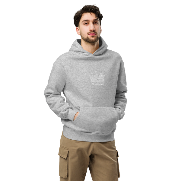 BBM Trust Business Bet On Yourself Bone Crown Oversized Hoodie - Motivational Streetwear