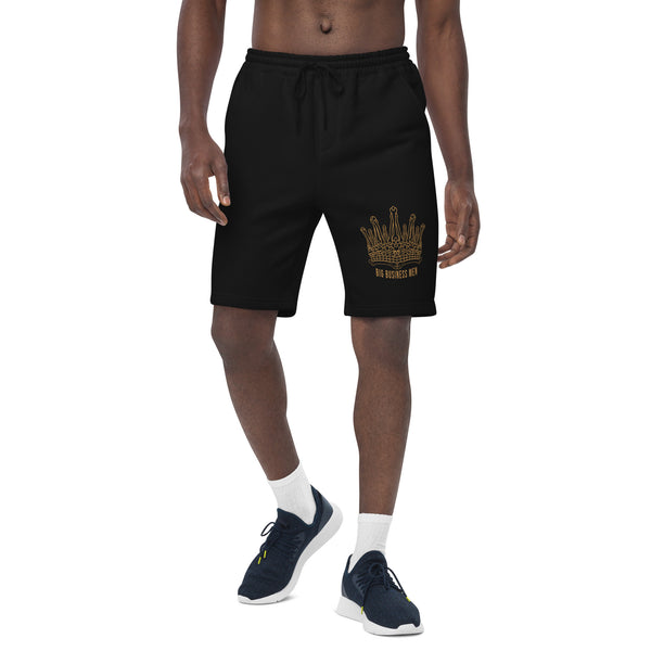 BBM Boned Crown Fleece Shorts Black - Motivational Apparel