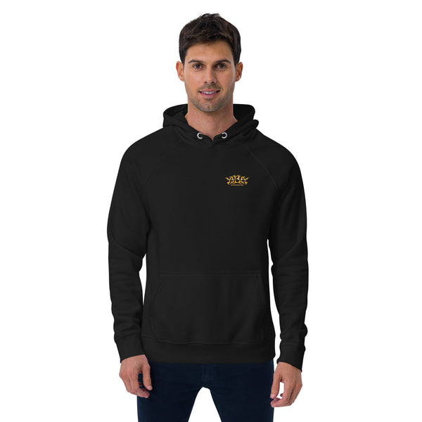 BBM In Business I Trust Skeleton Praying Hands Hoodie Black - Motivational Apparel