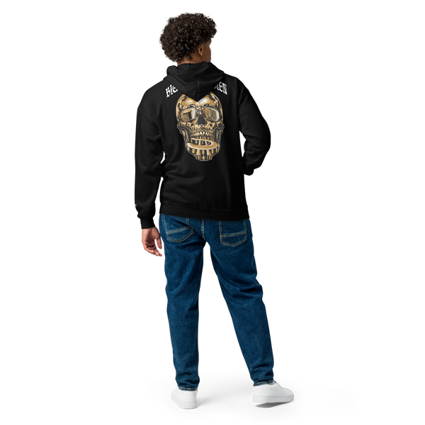 BBM Big Business Men Skull Zip Hoodie - Motivational Apparel