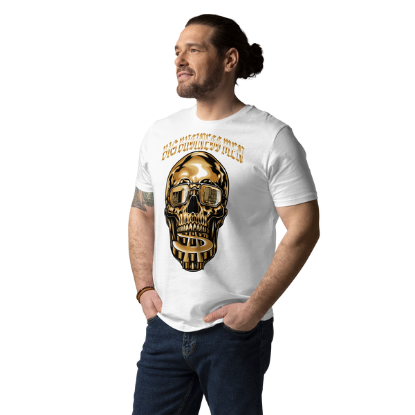 BBM Big Business Men Skull T-Shirt Gold Letters - Motivational Apparel