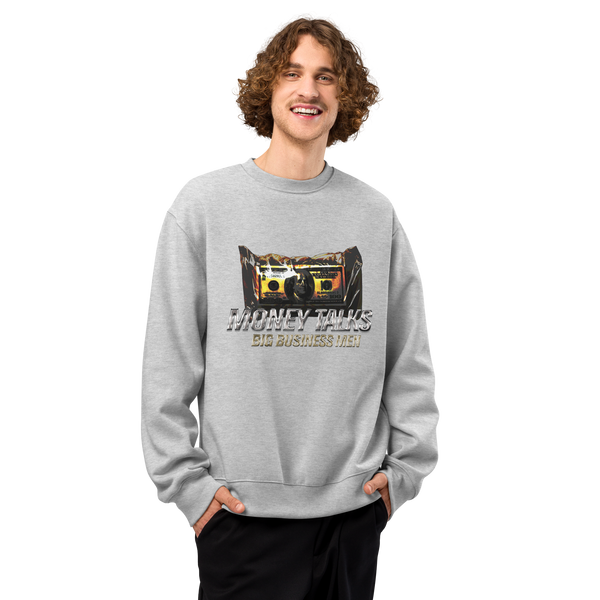 BBM Money Talks Oversized Heavyweight Sweatshirt - Motivational Apparel